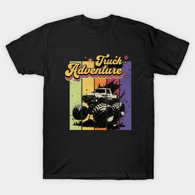 monster truck adventure T-Shirt by fajarbaru